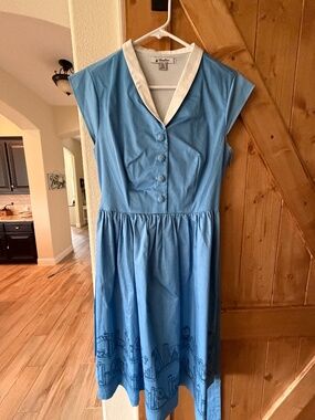 Disney Parks Dress Shop Beauty and the Beast Belle Library Dress Size Small